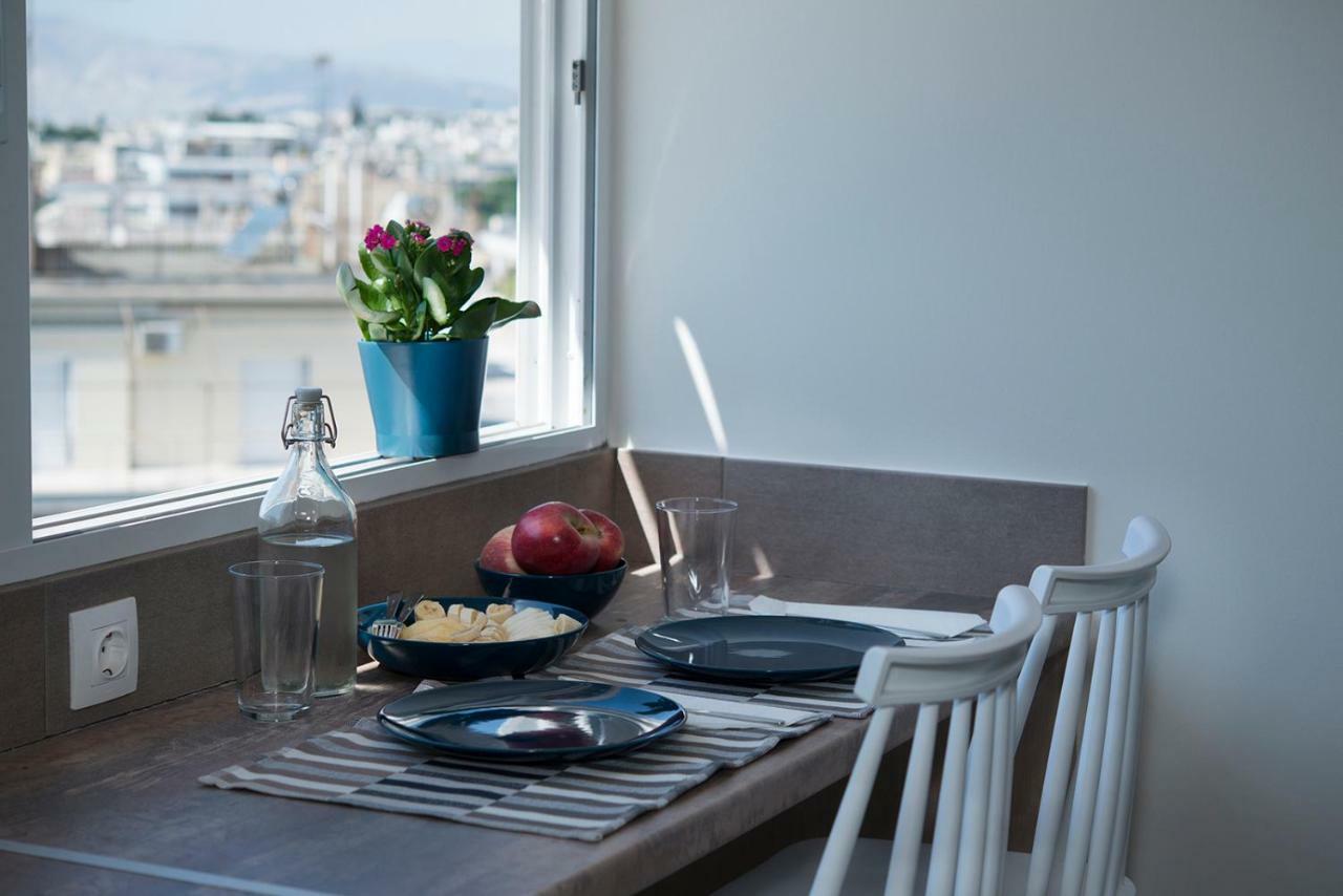 شقة Athens From The Top, Cozy Studio In The City Center المظهر الخارجي الصورة